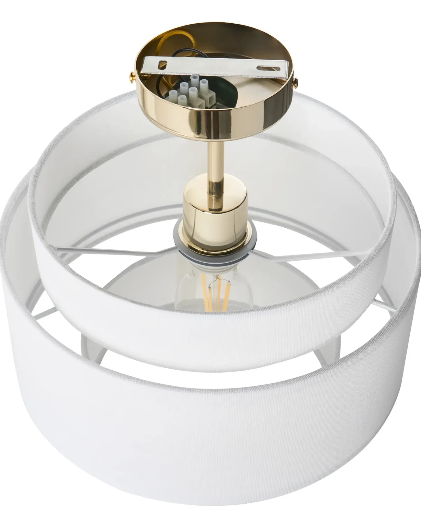 Discount Lampa wisząca LUKAGO Len Złamana biel Wszystkie Lampy|Lampy Wiszące