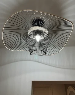 Lampa wisząca LUNGA Metal Czarny Wszystkie Lampy|Lampy Wiszące
