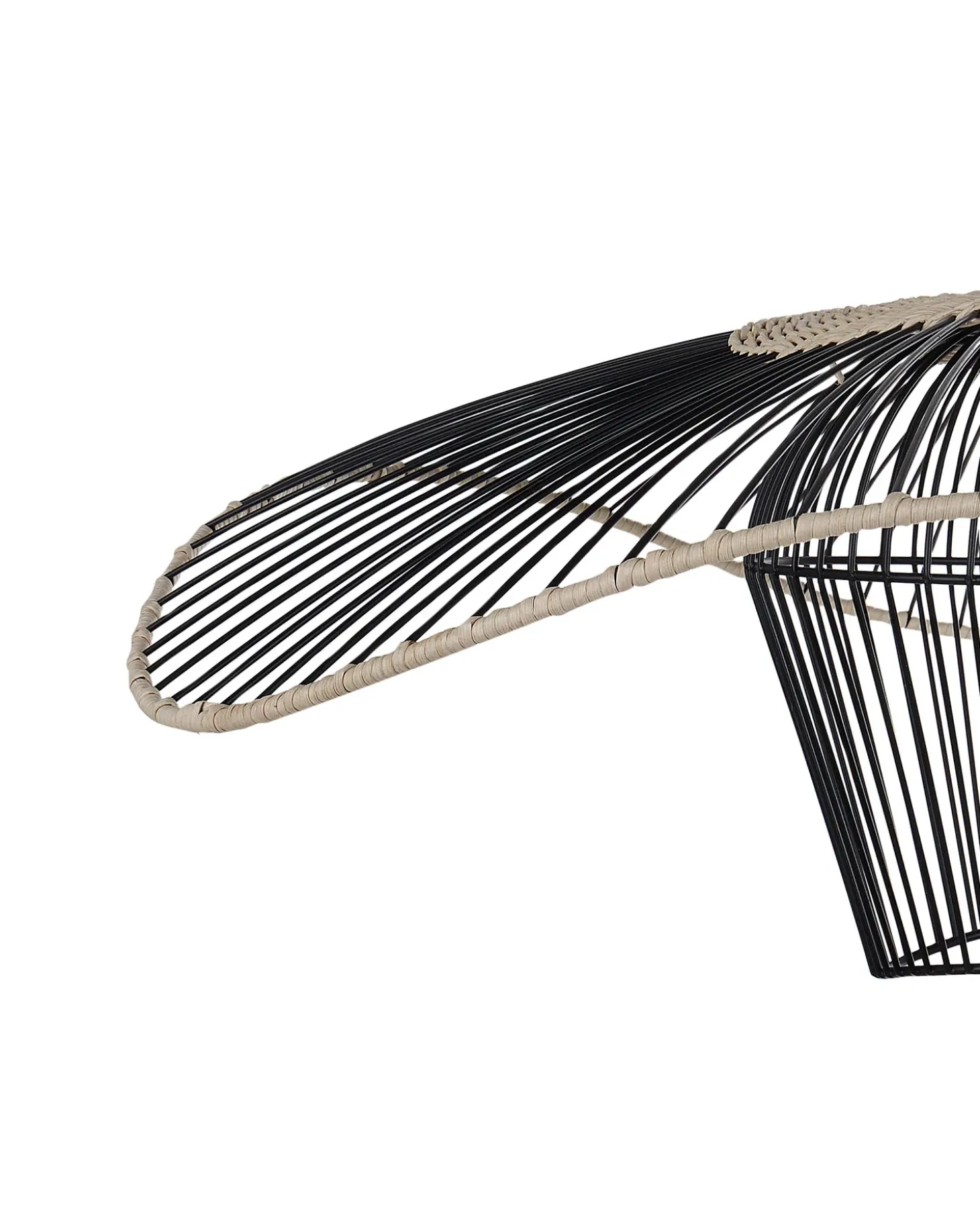 Lampa wisząca LUNGA Metal Czarny Wszystkie Lampy|Lampy Wiszące