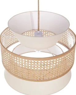 Clearance Lampa wisząca LUYANO Rattan Beżowy Wszystkie Lampy|Lampy Wiszące