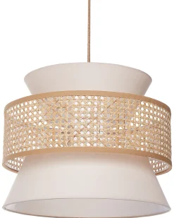 Clearance Lampa wisząca LUYANO Rattan Beżowy Wszystkie Lampy|Lampy Wiszące