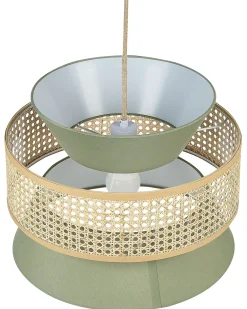 Best Lampa wisząca LUYANO Rattan Jasnozielony Wszystkie Lampy|Lampy Wiszące