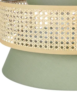 Best Lampa wisząca LUYANO Rattan Jasnozielony Wszystkie Lampy|Lampy Wiszące