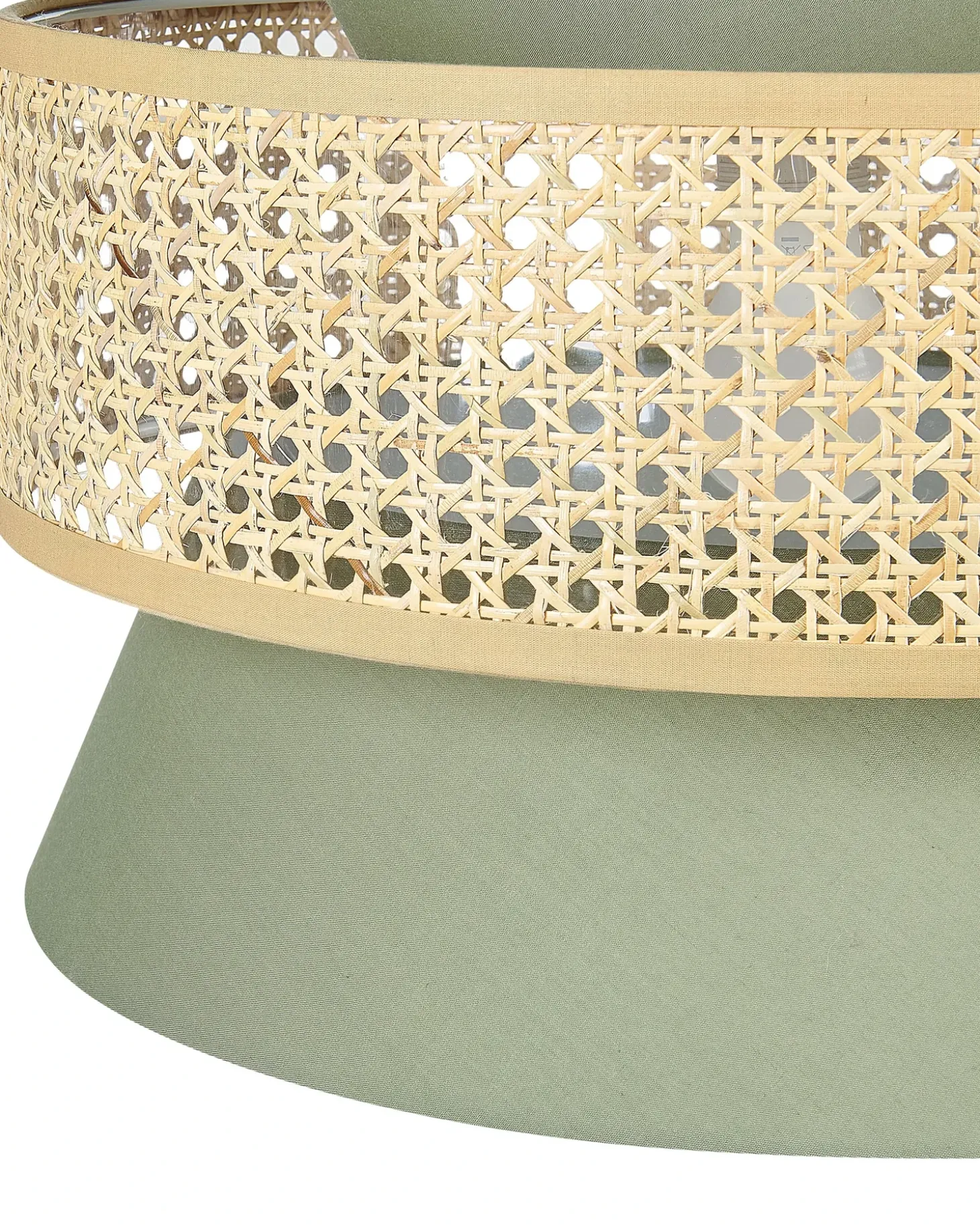 Best Lampa wisząca LUYANO Rattan Jasnozielony Wszystkie Lampy|Lampy Wiszące