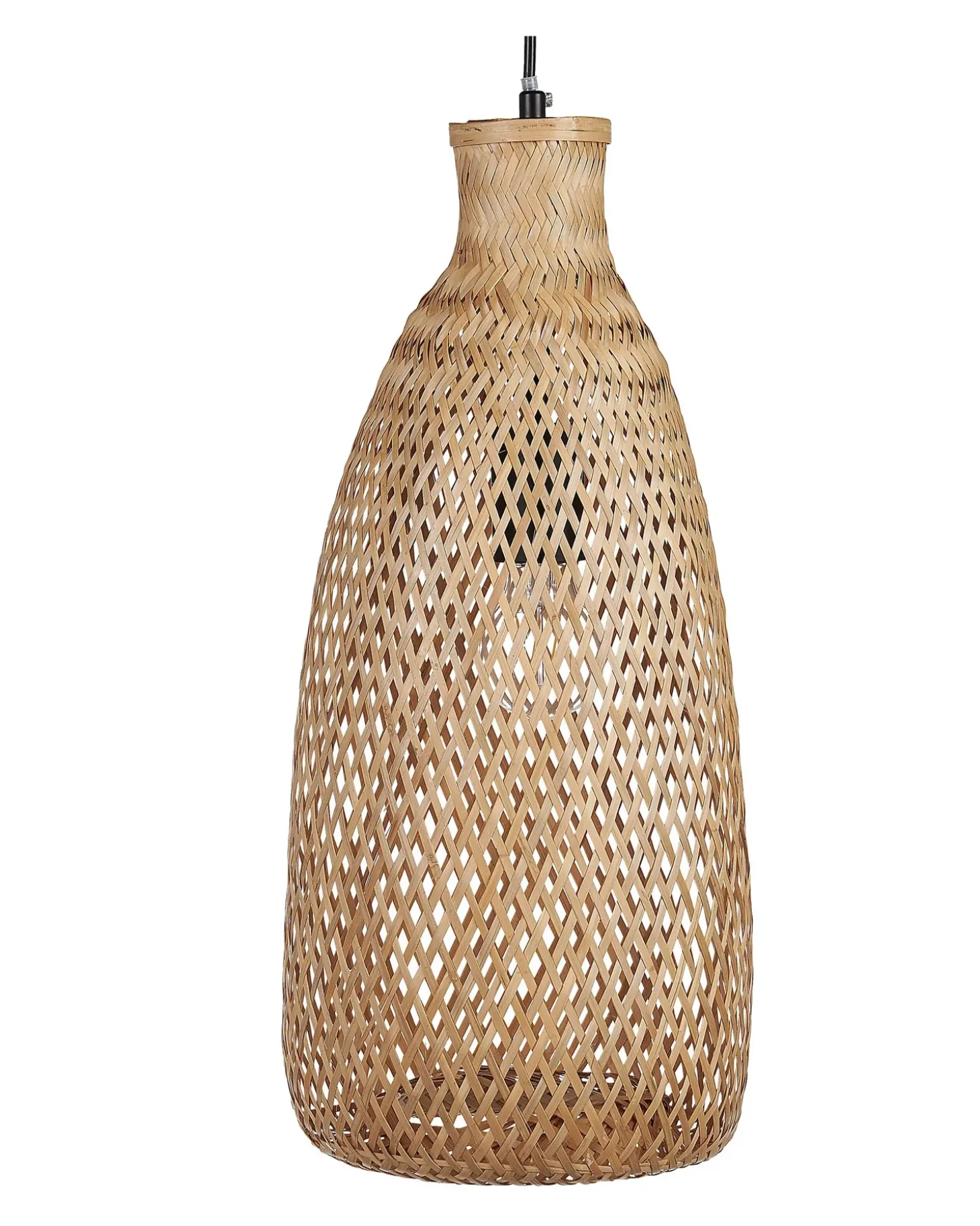 Clearance Lampa wisząca LWELA Bambus Naturalny Wszystkie Lampy|Lampy Wiszące