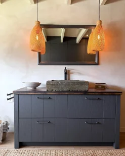 Clearance Lampa wisząca LWELA Bambus Naturalny Wszystkie Lampy|Lampy Wiszące