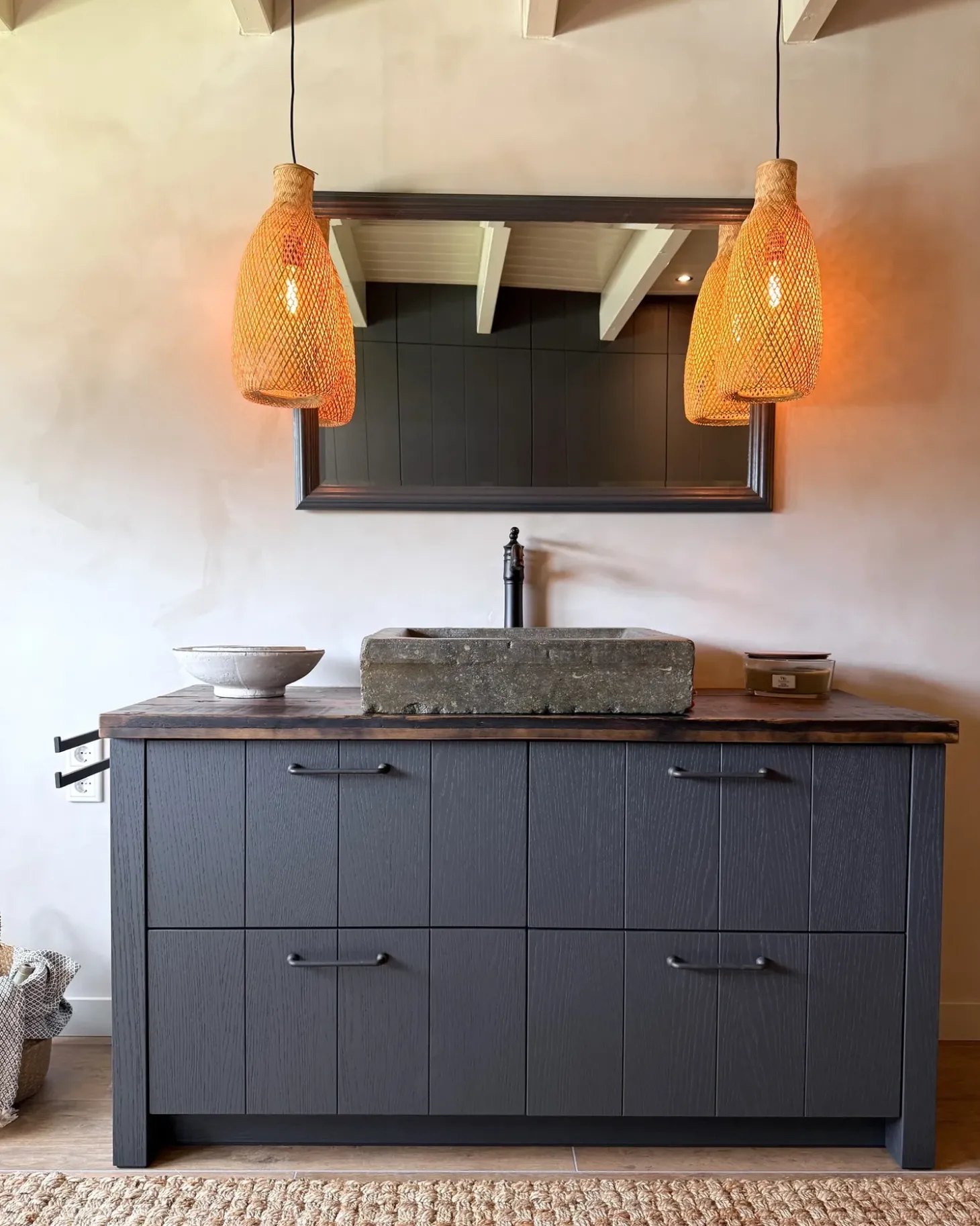 Clearance Lampa wisząca LWELA Bambus Naturalny Wszystkie Lampy|Lampy Wiszące