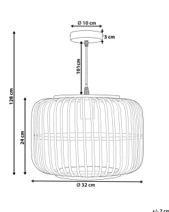 New Lampa wisząca MACHEKE Bambus Wszystkie Lampy|Lampy Wiszące