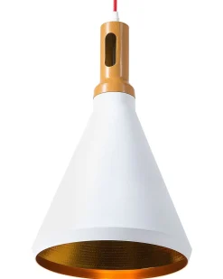 Online Lampa wisząca MACKENZIE Metal Biały Wszystkie Lampy|Lampy Wiszące