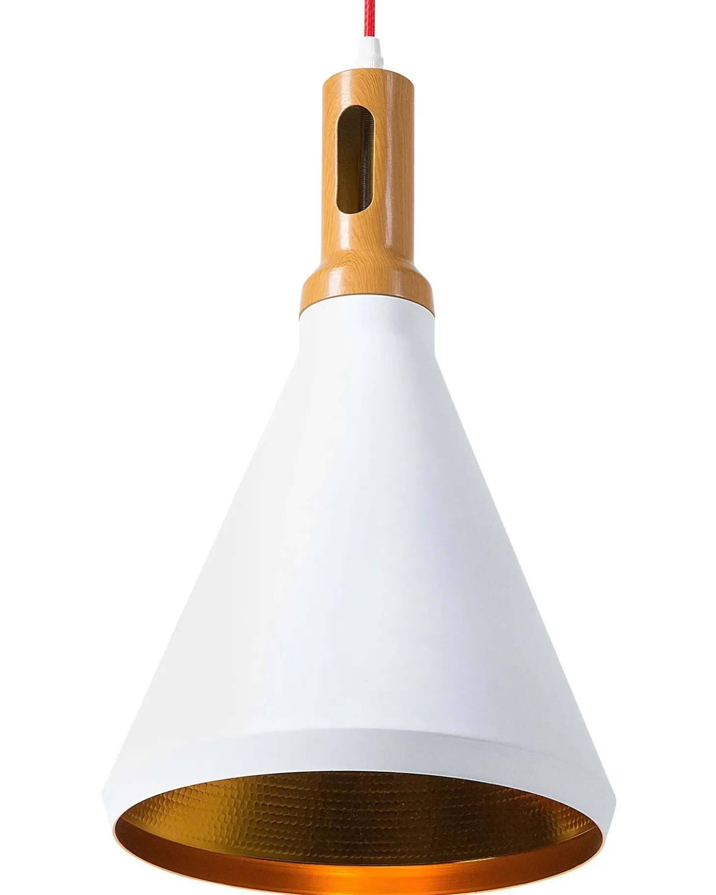 Online Lampa wisząca MACKENZIE Metal Biały Wszystkie Lampy|Lampy Wiszące
