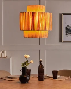 Best Lampa wisząca MAGECH Plecionka Naturalny Wszystkie Lampy|Lampy Wiszące