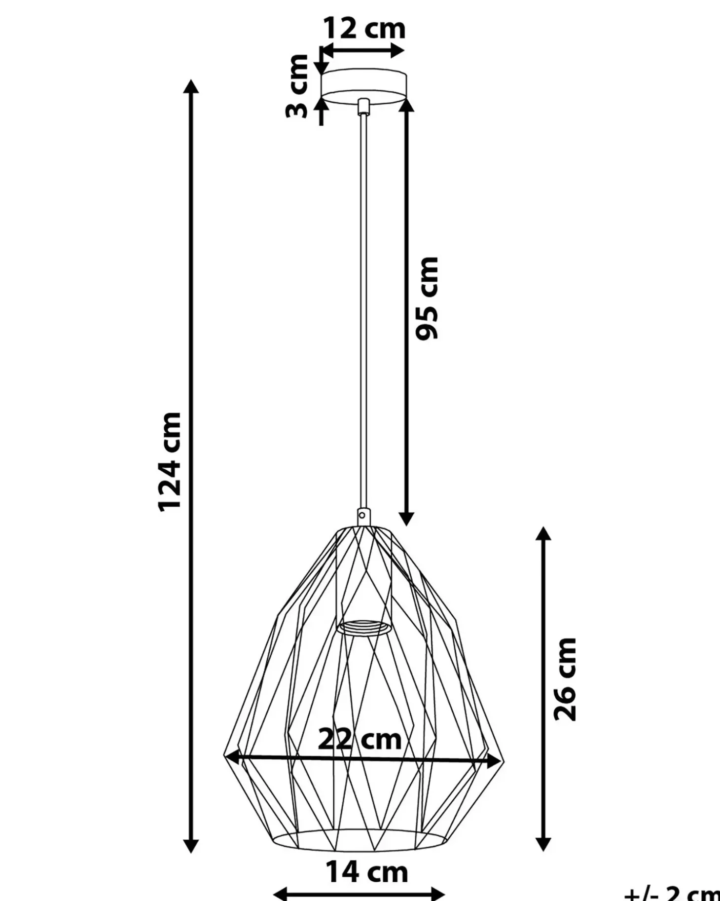Online Lampa wisząca MAGRA Metal Wszystkie Lampy|Lampy Wiszące