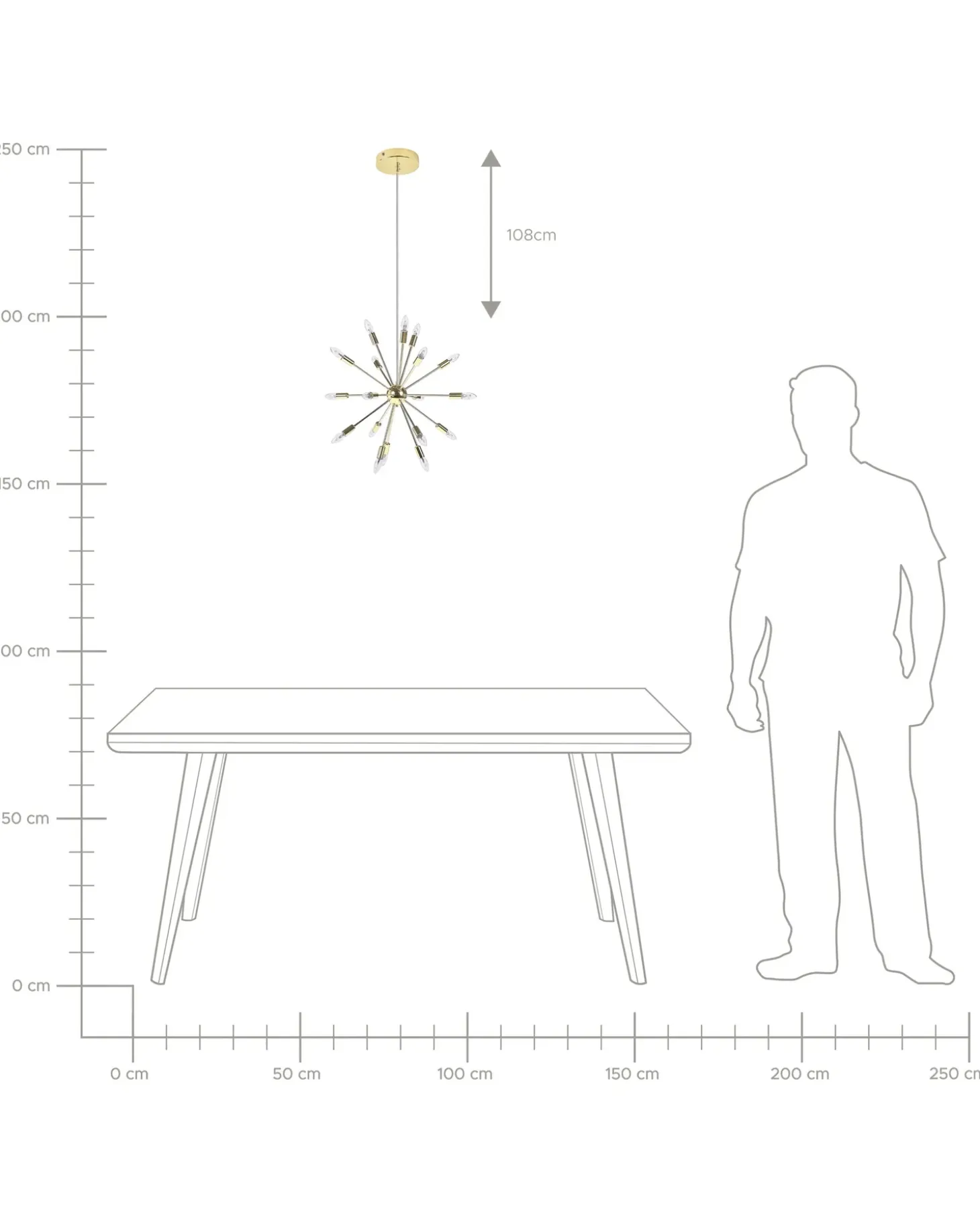 Clearance Lampa wisząca MAGUSE Metal Wszystkie Lampy|Lampy Wiszące