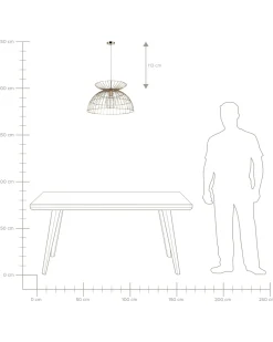 Lampa wisząca MAHANADI Metal Wszystkie Lampy|Lampy Wiszące