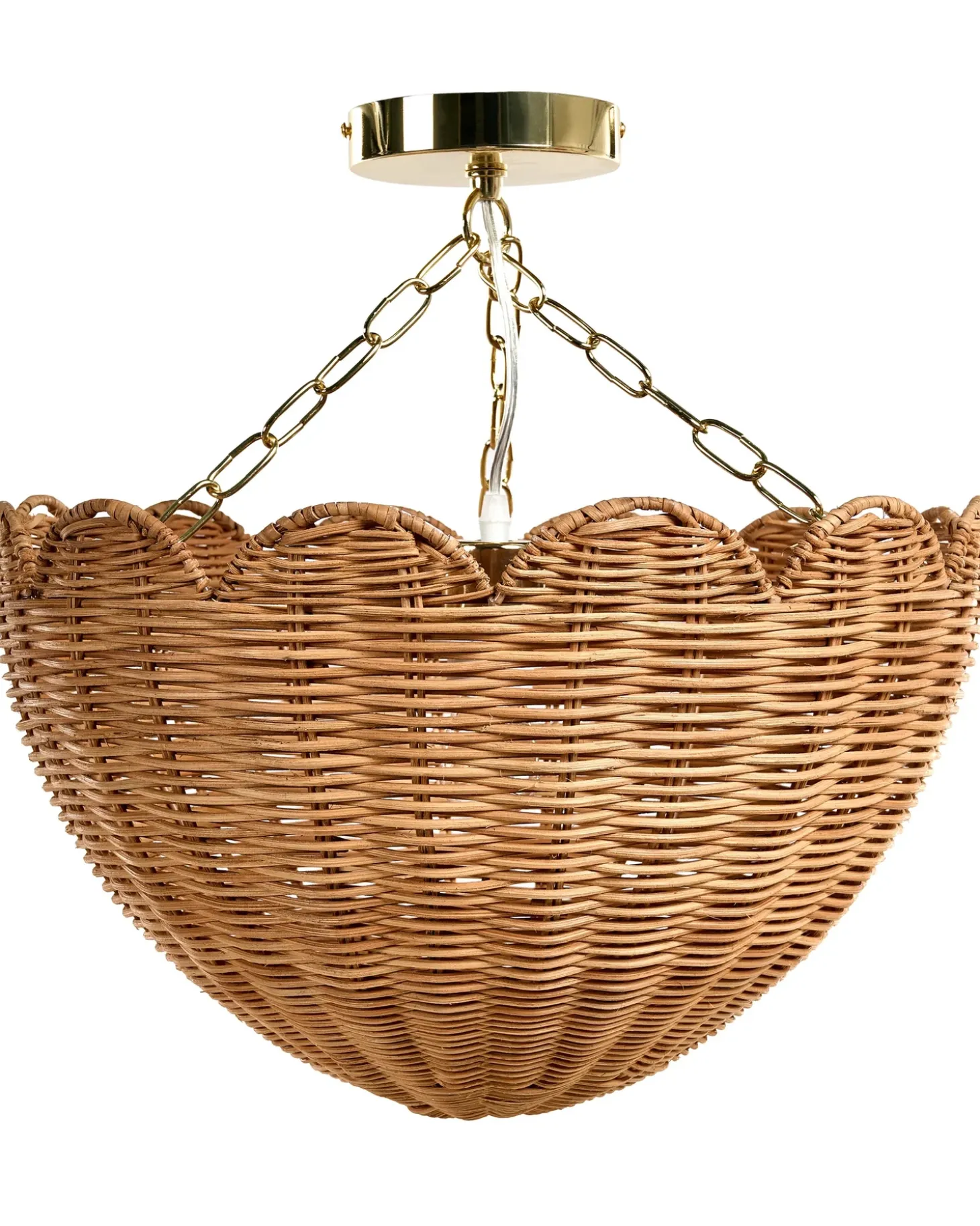 New Lampa wisząca MANDEKAL Rattan Naturalny Wszystkie Lampy|Lampy Wiszące