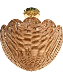 New Lampa wisząca MANDEKAL Rattan Naturalny Wszystkie Lampy|Lampy Wiszące