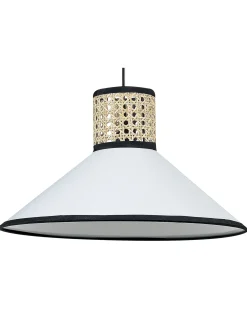 Sale Lampa wisząca MANTUA Rattan Biały Wszystkie Lampy|Lampy Wiszące