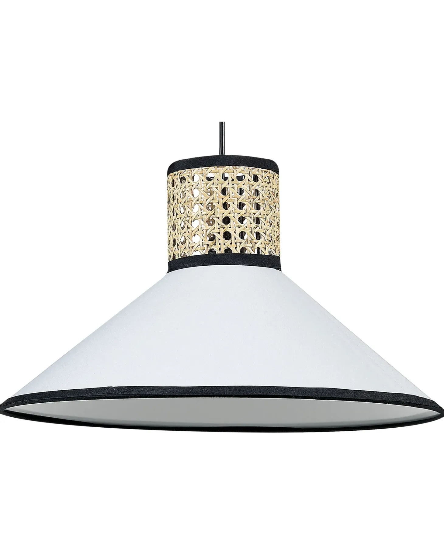 Sale Lampa wisząca MANTUA Rattan Biały Wszystkie Lampy|Lampy Wiszące