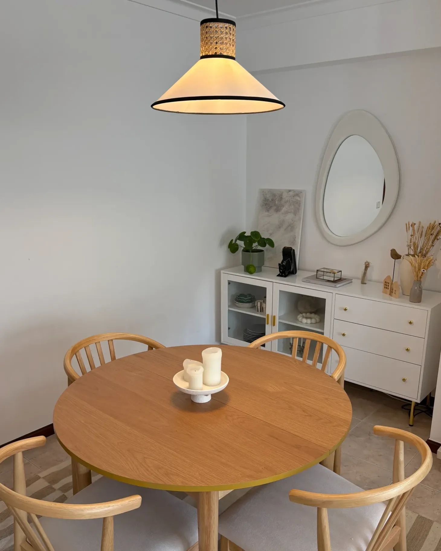 Sale Lampa wisząca MANTUA Rattan Biały Wszystkie Lampy|Lampy Wiszące