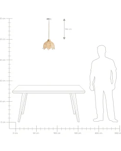 Lampa wisząca MANYAME Rattan Wszystkie Lampy|Lampy Wiszące