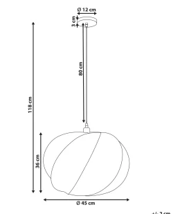 Discount Lampa wisząca MAQUINE Jedwab syntetyczny Wszystkie Lampy|Lampy Wiszące