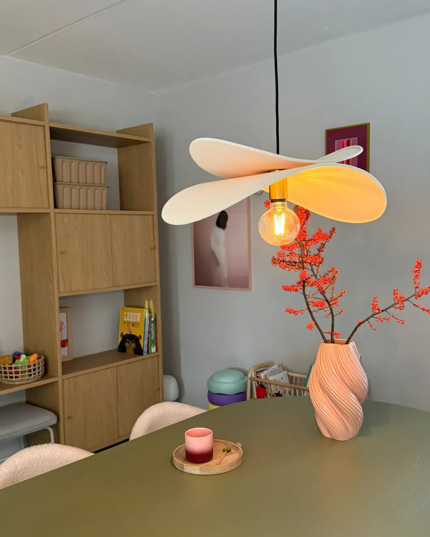 Sale Lampa wisząca MASCOTA Len Beżowy Wszystkie Lampy|Lampy Wiszące