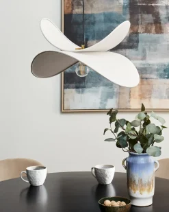 Lampa wisząca MASCOTA Len Jasnoszary Wszystkie Lampy|Lampy Wiszące