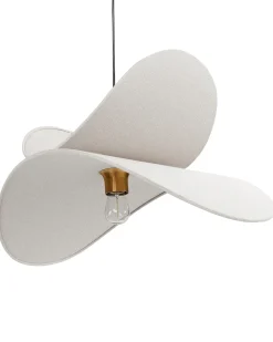 Lampa wisząca MASCOTA Len Jasnoszary Wszystkie Lampy|Lampy Wiszące