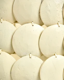 Outlet Lampa wisząca MASKELIYA Skorupa kokosa Beżowy Wszystkie Lampy|Lampy Wiszące