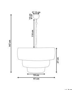 Lampa wisząca MBANGO Metal Wszystkie Lampy|Lampy Wiszące