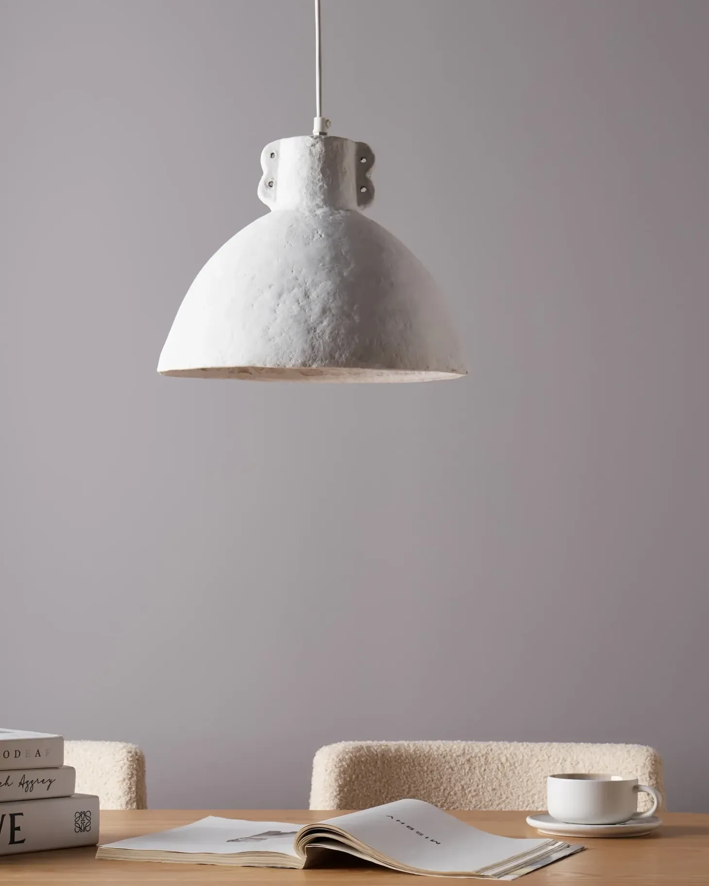 Online Lampa wisząca MIGUELETE Papier-mâché Wszystkie Lampy|Lampy Wiszące