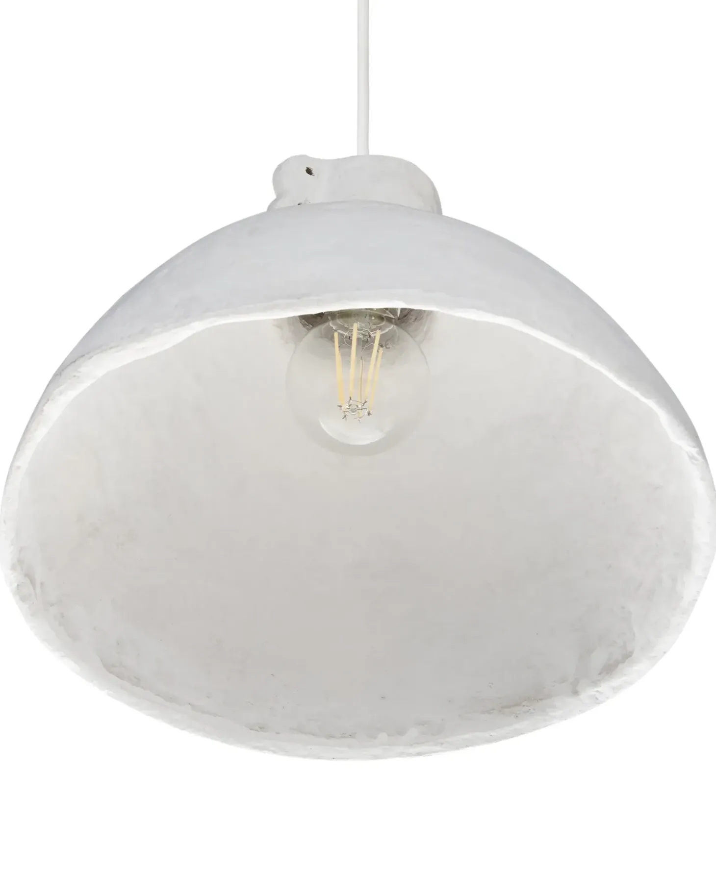 Online Lampa wisząca MIGUELETE Papier-mâché Wszystkie Lampy|Lampy Wiszące