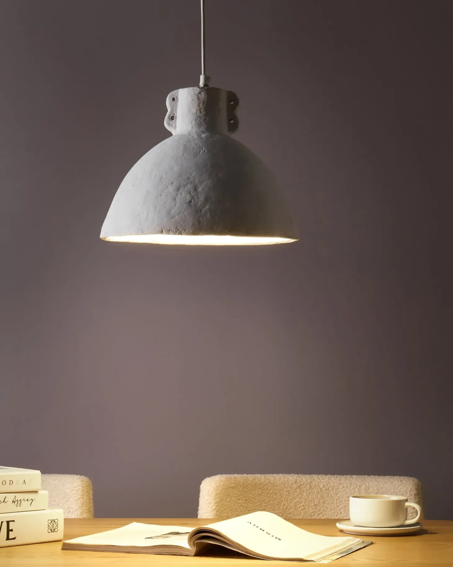 Online Lampa wisząca MIGUELETE Papier-mâché Wszystkie Lampy|Lampy Wiszące