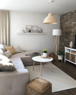 Best Lampa wisząca MILLIAN Rattan Jasnobrązowy Wszystkie Lampy|Lampy Wiszące
