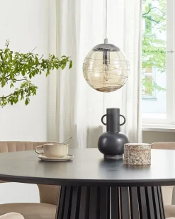 Online Lampa wisząca MIRNA Szkło Złoty Wszystkie Lampy|Lampy Wiszące