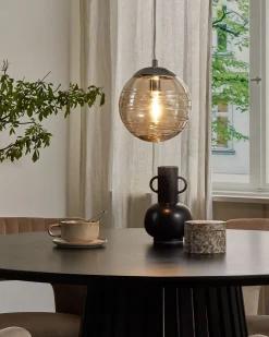 Online Lampa wisząca MIRNA Szkło Złoty Wszystkie Lampy|Lampy Wiszące