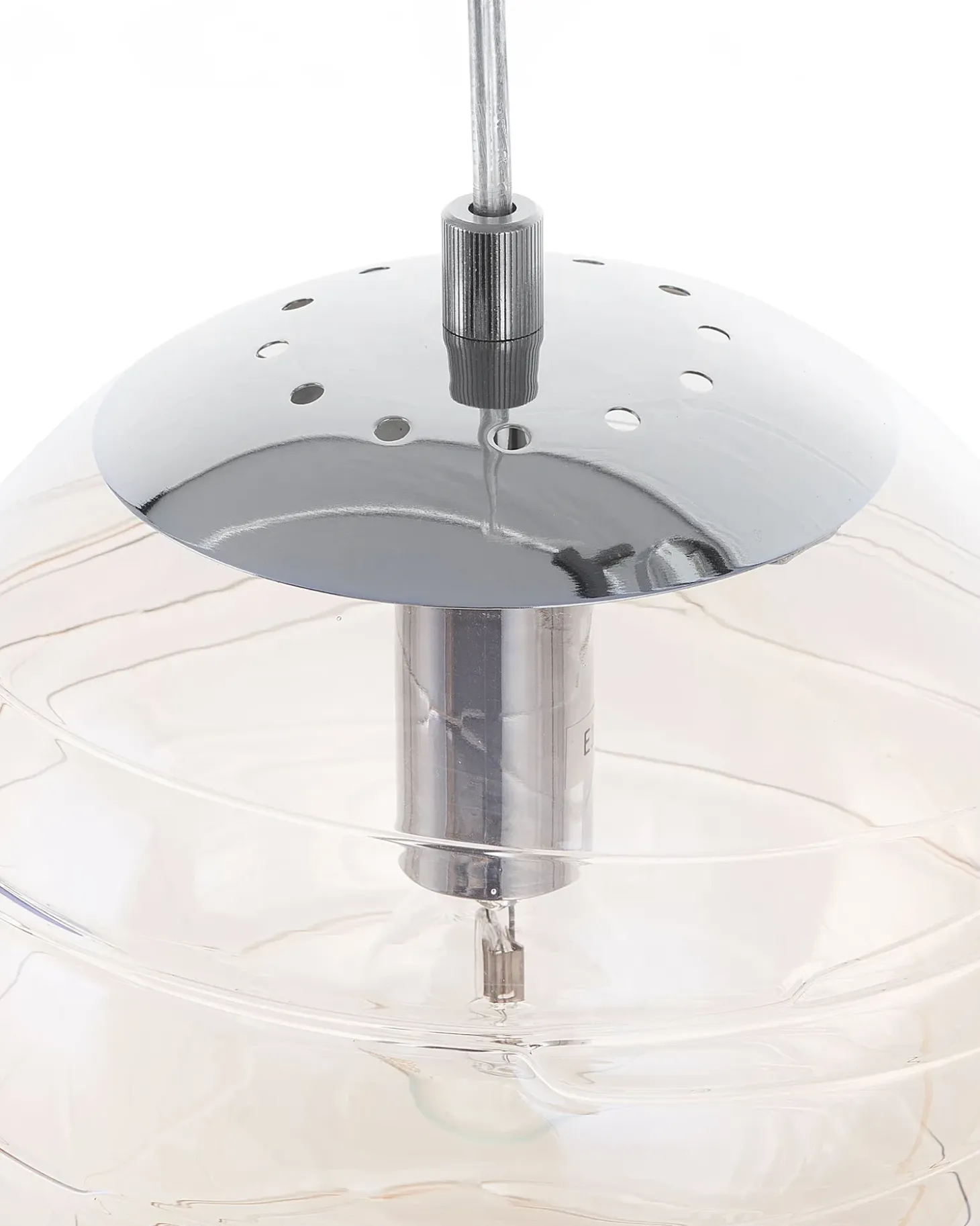 Online Lampa wisząca MIRNA Szkło Złoty Wszystkie Lampy|Lampy Wiszące