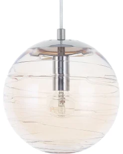 Online Lampa wisząca MIRNA Szkło Złoty Wszystkie Lampy|Lampy Wiszące