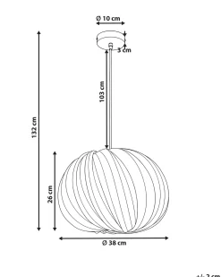 Best Lampa wisząca MNGENI Bambus Wszystkie Lampy|Lampy Wiszące