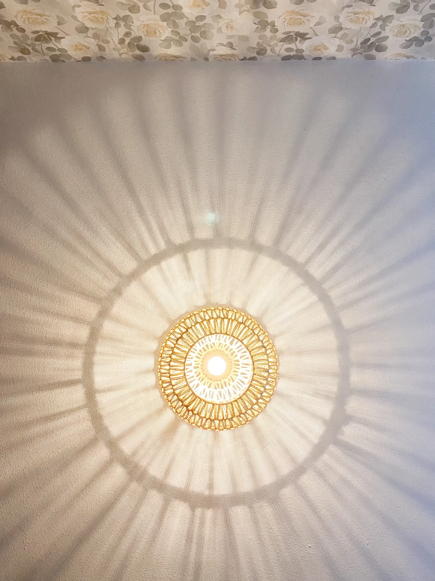 Clearance Lampa wisząca MOLOPO Papierowa plecionka Piaskowy Wszystkie Lampy|Lampy Wiszące