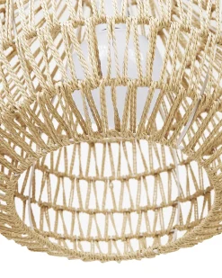 Clearance Lampa wisząca MOLOPO Papierowa plecionka Piaskowy Wszystkie Lampy|Lampy Wiszące