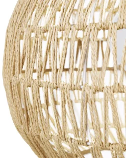 Clearance Lampa wisząca MOLOPO Papierowa plecionka Piaskowy Wszystkie Lampy|Lampy Wiszące