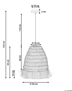 Best Lampa wisząca MOROVIS Trawa morska Wszystkie Lampy|Lampy Wiszące