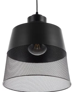 Lampa wisząca MUGA Metal Czarny Wszystkie Lampy|Lampy Wiszące