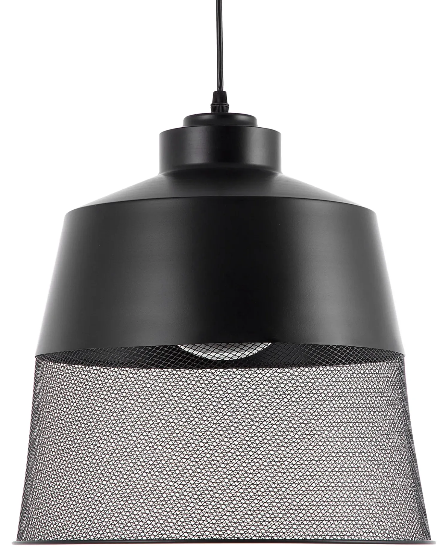 Lampa wisząca MUGA Metal Czarny Wszystkie Lampy|Lampy Wiszące