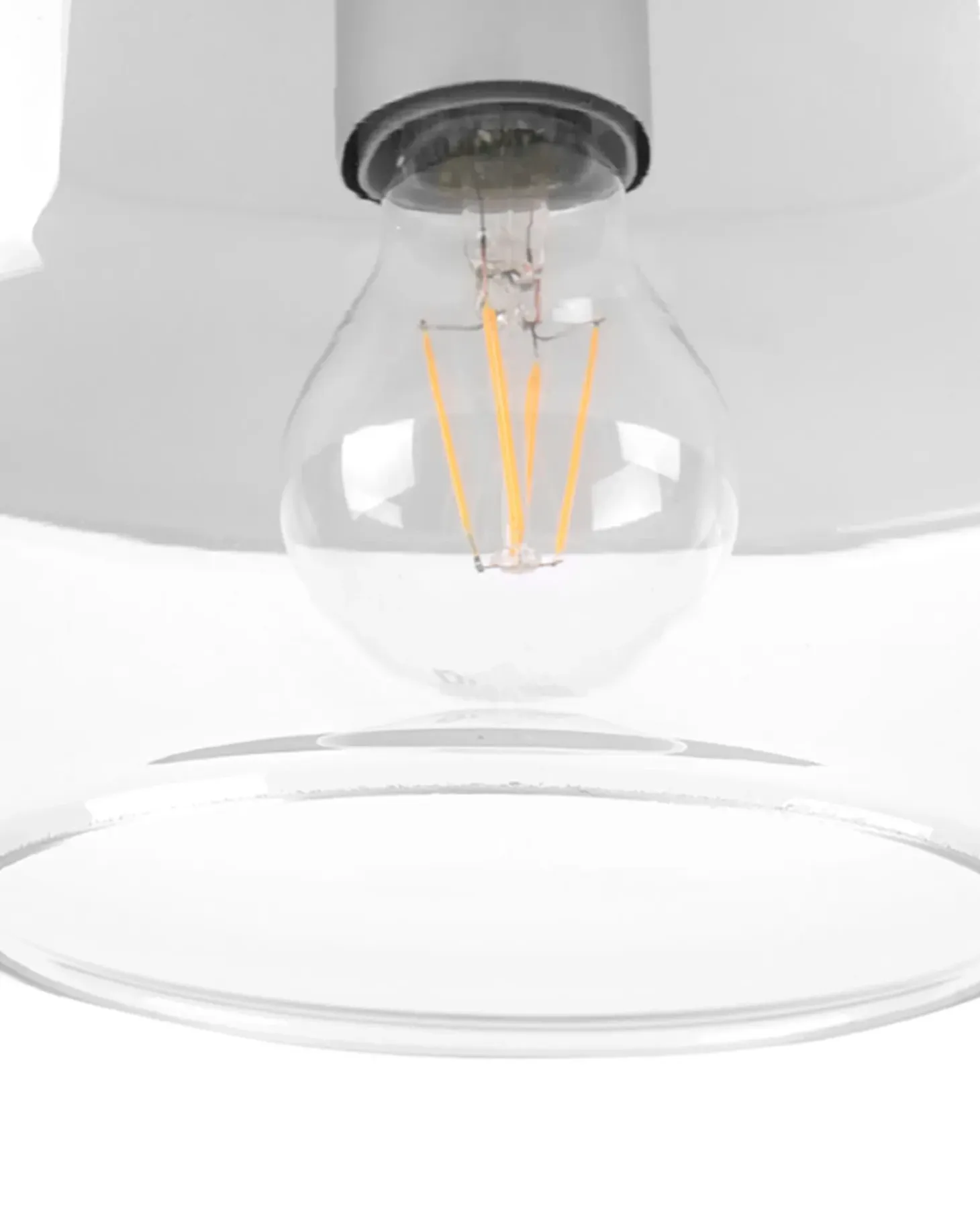 Hot Lampa wisząca MURRAY Szkło Biały Wszystkie Lampy|Lampy Wiszące