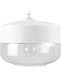 Hot Lampa wisząca MURRAY Szkło Biały Wszystkie Lampy|Lampy Wiszące