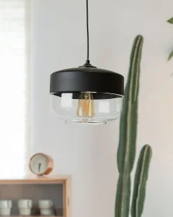 Lampa wisząca MURRAY Szkło Czarny Wszystkie Lampy|Lampy Wiszące
