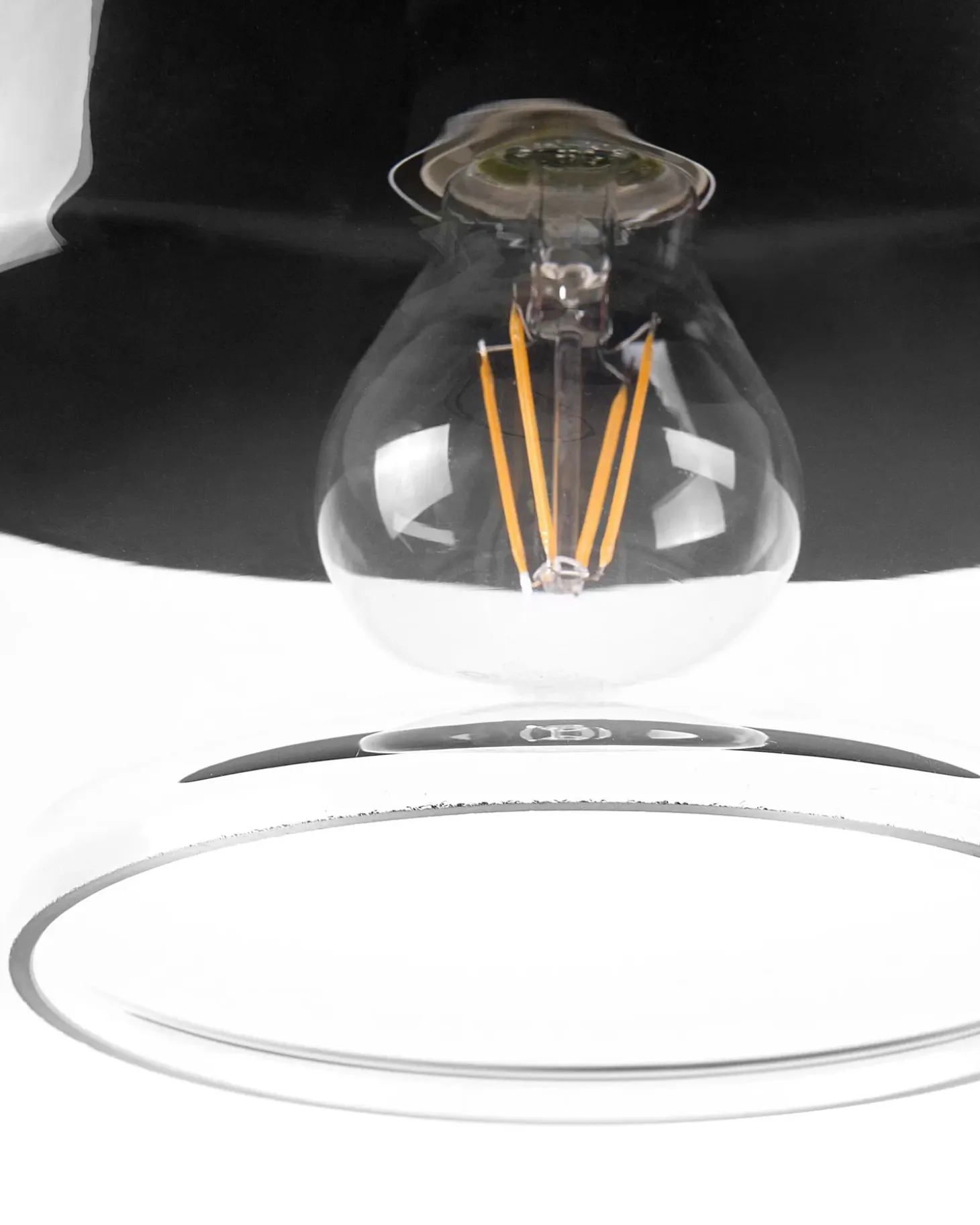 Lampa wisząca MURRAY Szkło Czarny Wszystkie Lampy|Lampy Wiszące