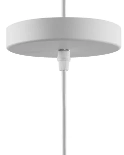 Outlet Lampa wisząca NEVA Metal Biały Wszystkie Lampy|Lampy Wiszące